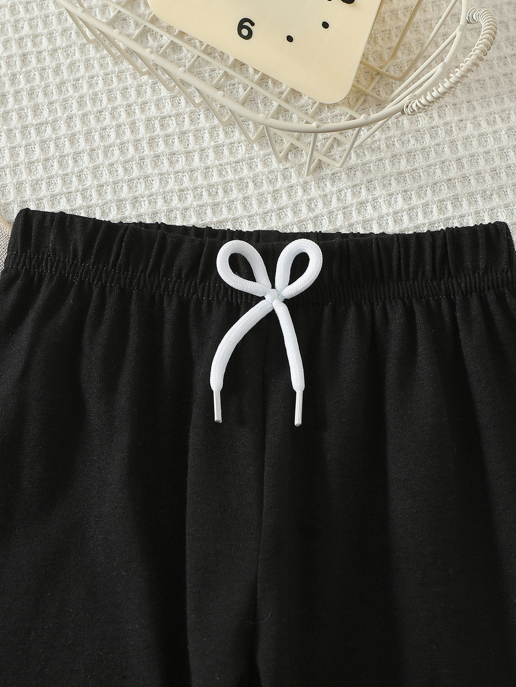 Ensemble 2 pièces printemps/automne pour garçons, imprimé chat noir — Monptitlou
