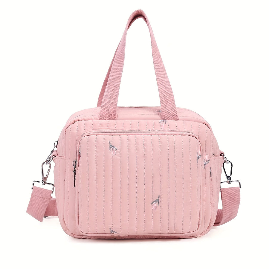 Sac à langer léger, sac fourre-tout avec longue bandoulière pour maman — Monptitlou