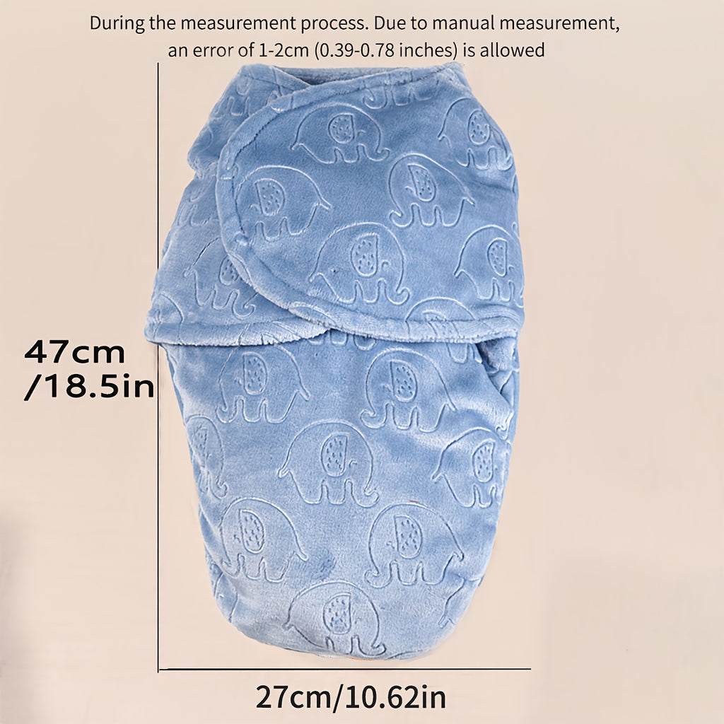 Couverture pour bébé double épaisseur en velours cristal ultra-doux — Monptitlou