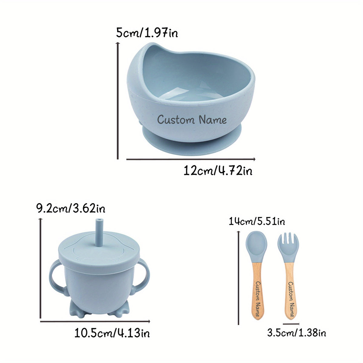 De silicone personnalisé pour l'arrêt du biberon — Monptitlou Image