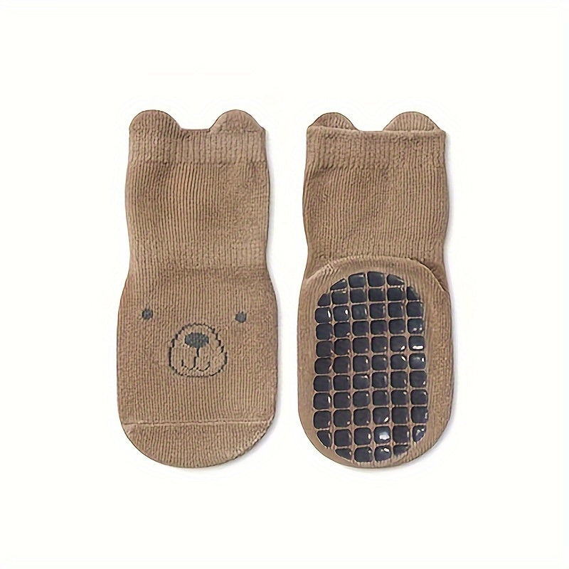 4 Paires de Chaussettes Confortables Respirantes Antidérapantes pour — Monptitlou