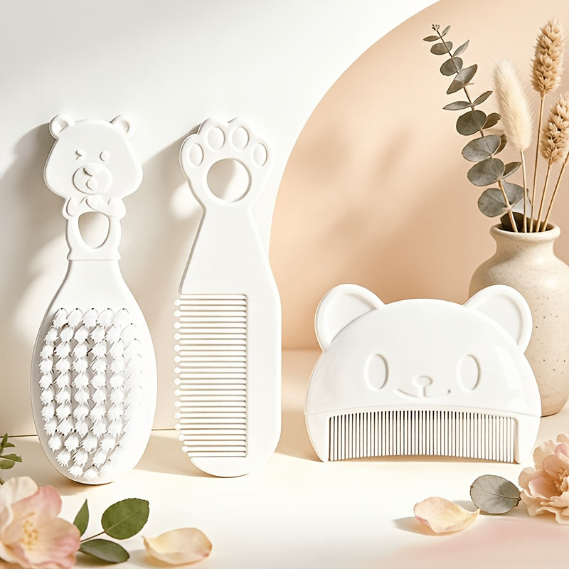 Brosse à cheveux bébé ours mignon