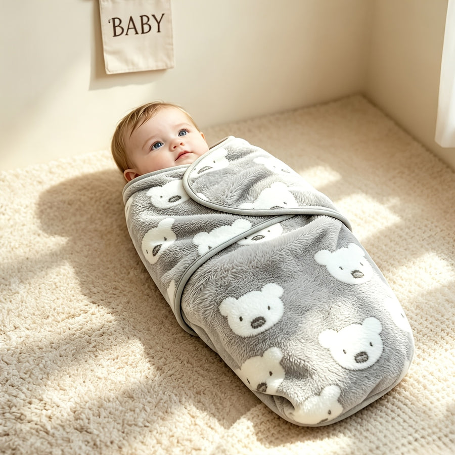 Couverture d'emmaillotage pour bébé, ultra-douce et douce pour la peau — Monptitlou
