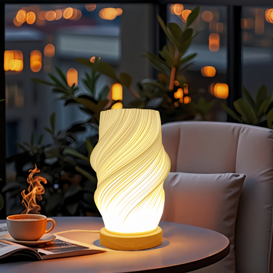 Veilleuse décorative pour chambre, abat-jour imprimé en 3D — Monptitlou
