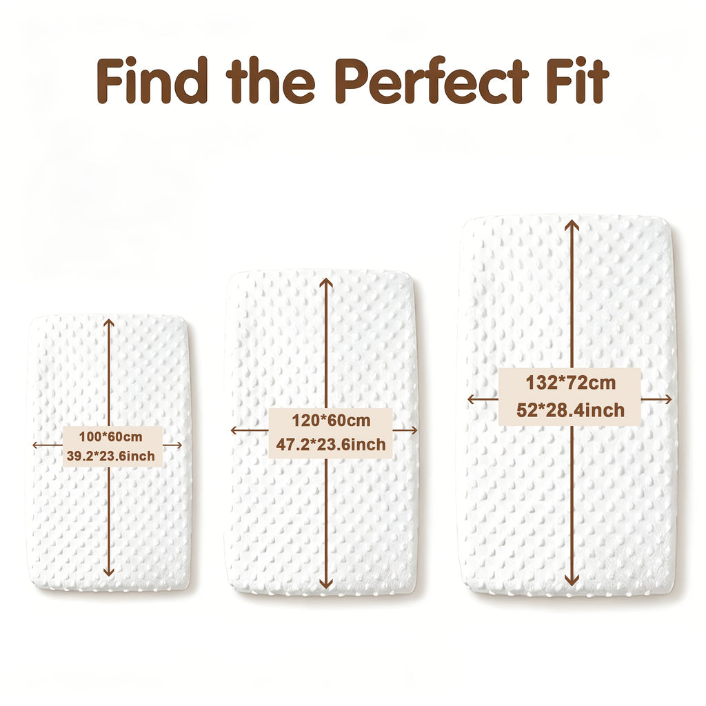 Drap-housse pour enfant brodé haricot — Monptitlou