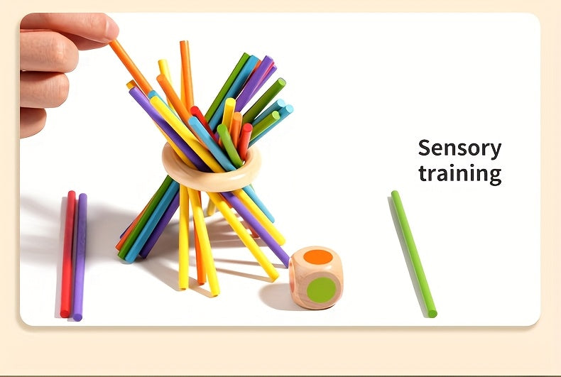 Jouets éducatifs en bois, jeux de société interactifs pour plusieurs — Monptitlou