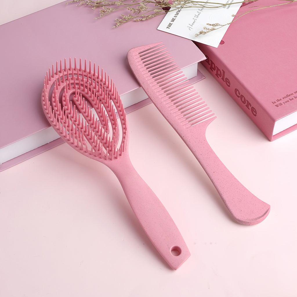 RM034+Peigne Plat Rose