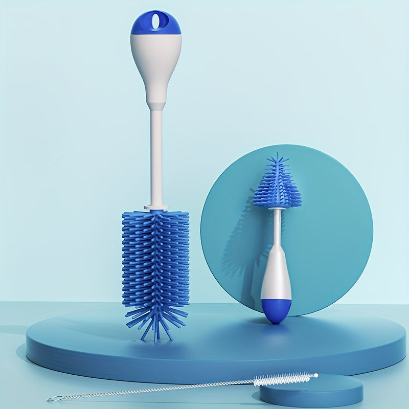 Ensemble de brosses pour biberons en silicone 3-en-1 avec brosse pour — Monptitlou