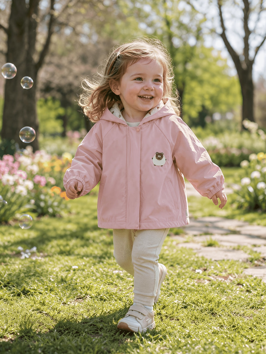 Adorable Veste à Capuche Multicolore pour Bébé, Style Facile — Monptitlou