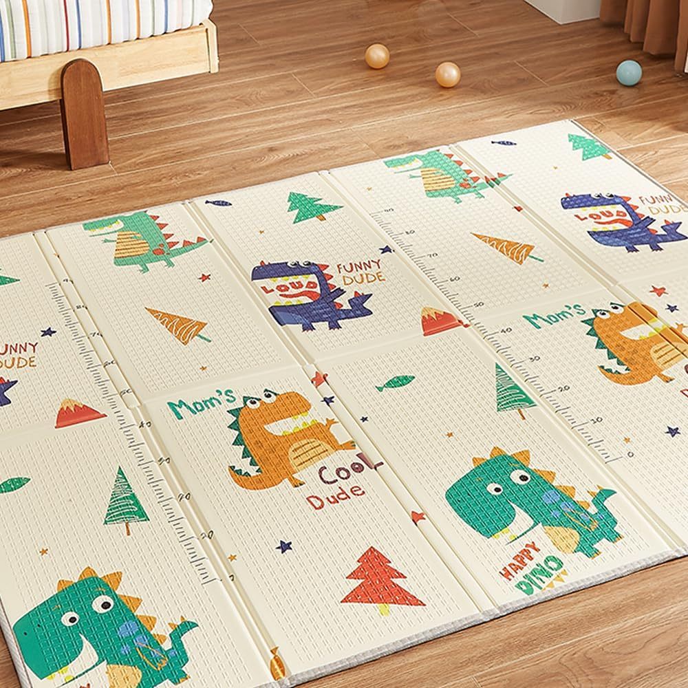 Tapis de jeu pliable pour bébé, tapis de sol imperméable pour bébé — Monptitlou