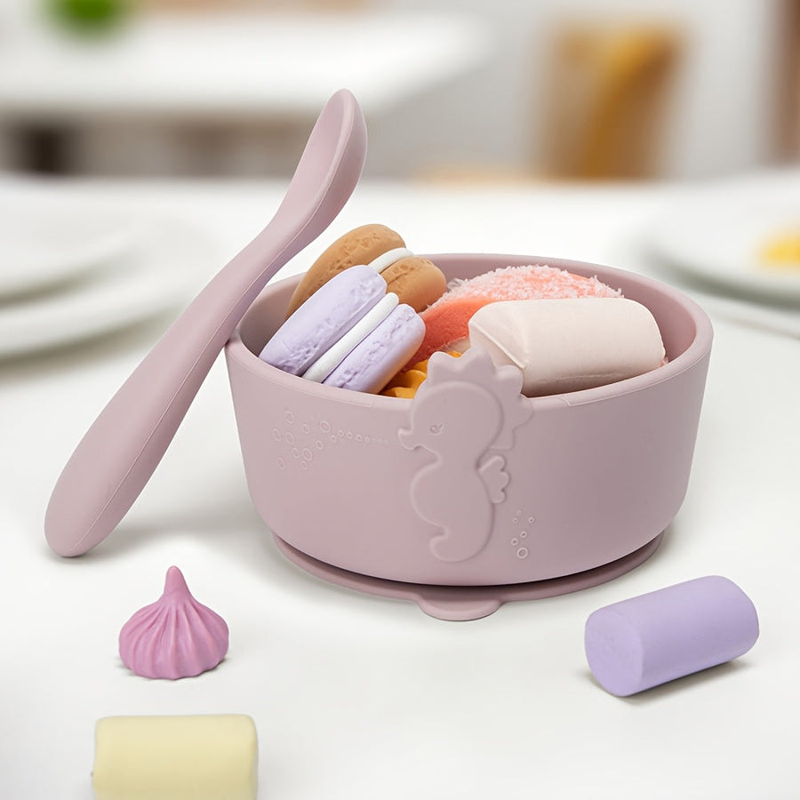 Bols bébé en silicone alimentaire — Monptitlou