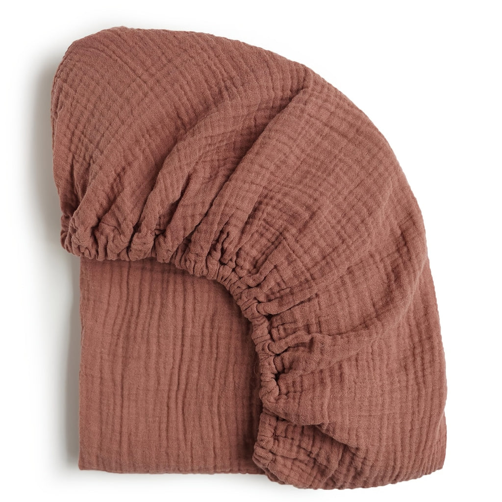 Lot de deux draps-housses pour lits de bébé – Pratique et ordonné – — Monptitlou