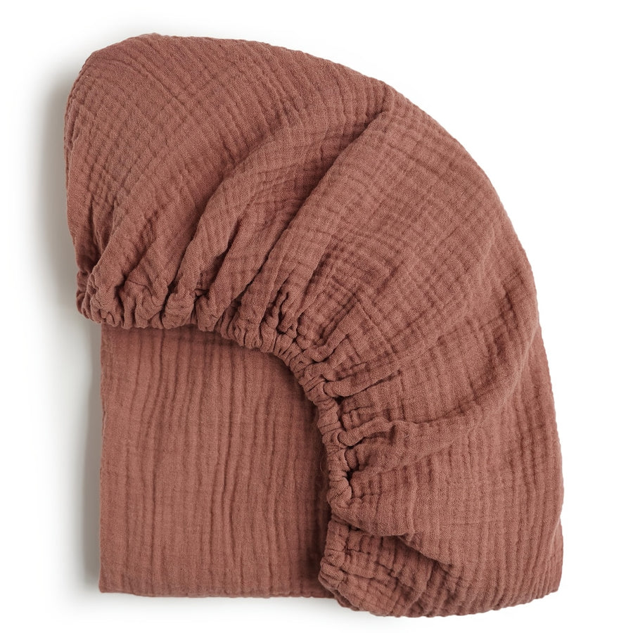 Lot de deux draps-housses pour lits de bébé – Pratique et ordonné – — Monptitlou