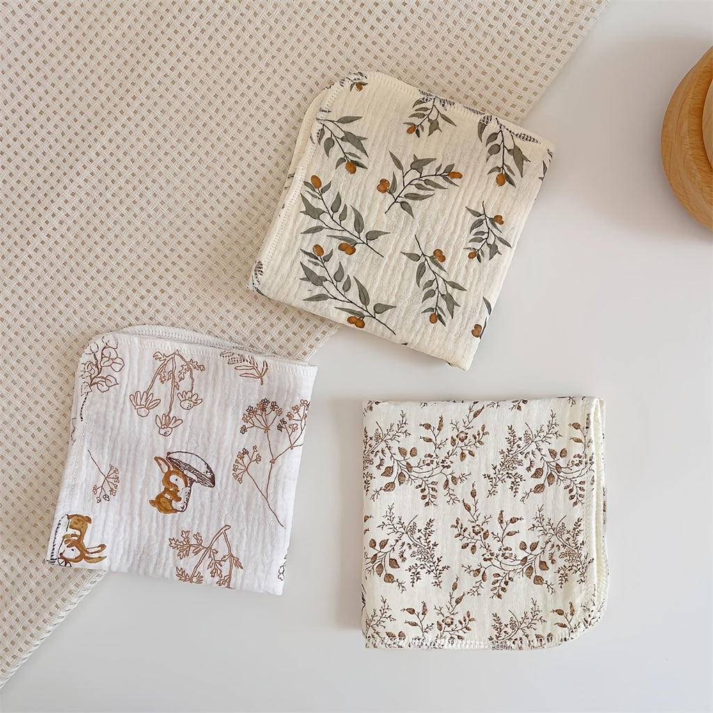 Serviettes Ultra-Douces, Style Fin Prêt-à-Porter Printemps Été — Monptitlou
