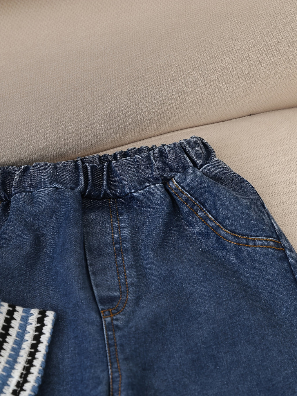 Ensemble 2 pièces polo rayé garçon printemps/été décontracté + pantalon — Monptitlou