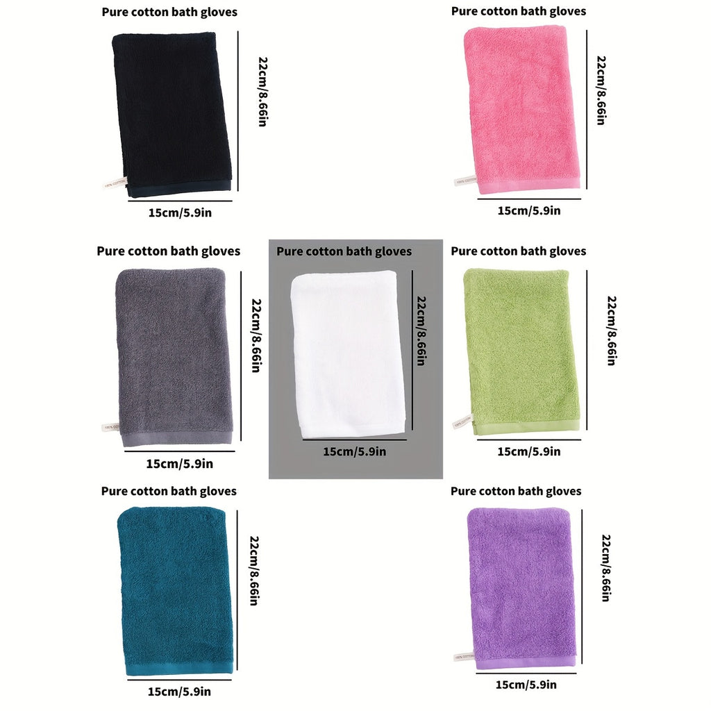 Gants de Toilette 100% Coton Style Européen — Monptitlou