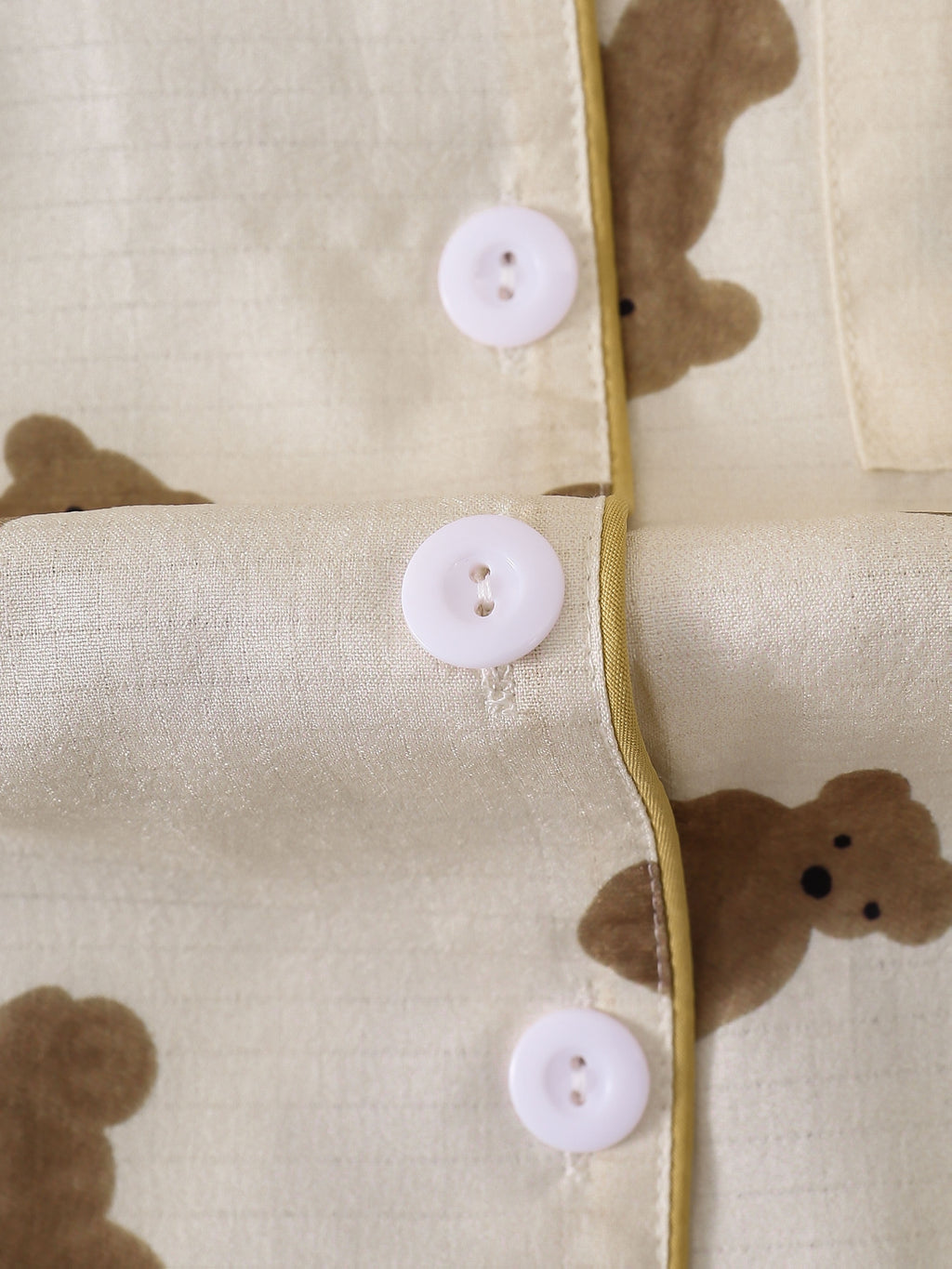 Ensemble Pyjama Fille à Imprimé Ours — Monptitlou