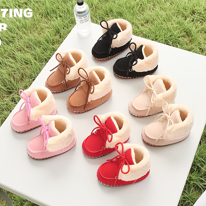 Bottes d'hiver douillettes et chaudes pour bébés garçons et filles — Monptitlou