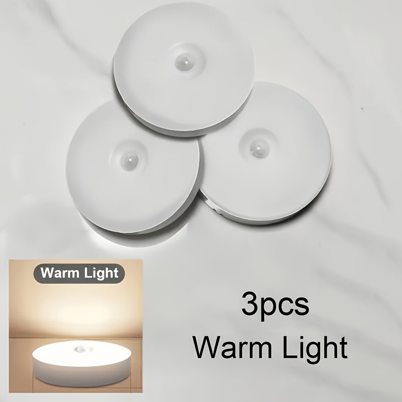 Lampe Murale à Détecteur de Mouvement, Veilleuse LED Rechargeable — Monptitlou