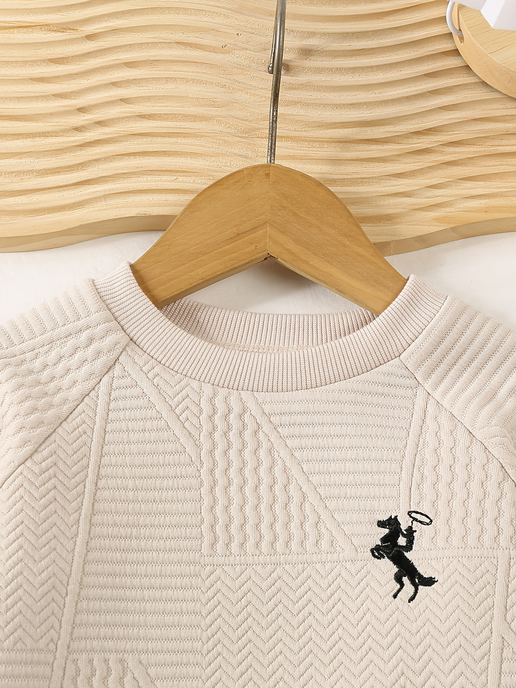 Ensemble deux pièces pour bébé garçon, automne hiver — Monptitlou