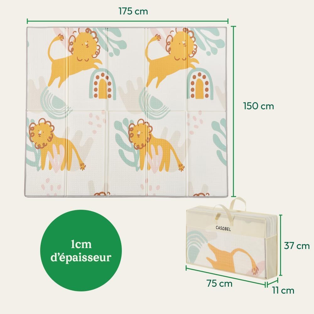 Tapis de jeu pliable, tapis de sol imperméable, photo 13
