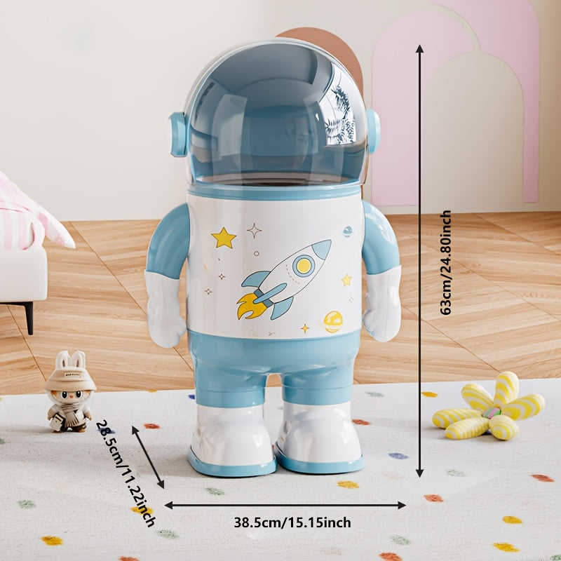 Poubelle mignonne en forme d'astronaute — Monptitlou