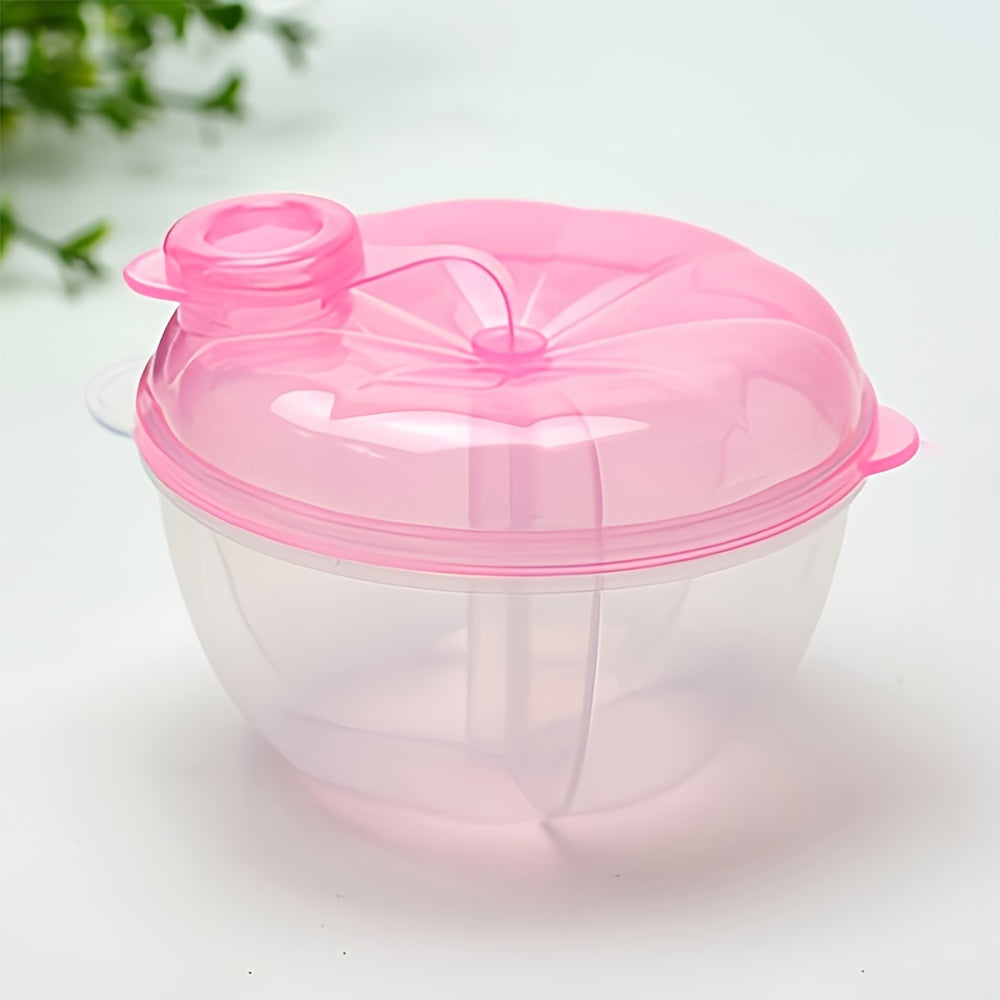 Distributeur de lait en poudre portable 3 compartiments — Monptitlou