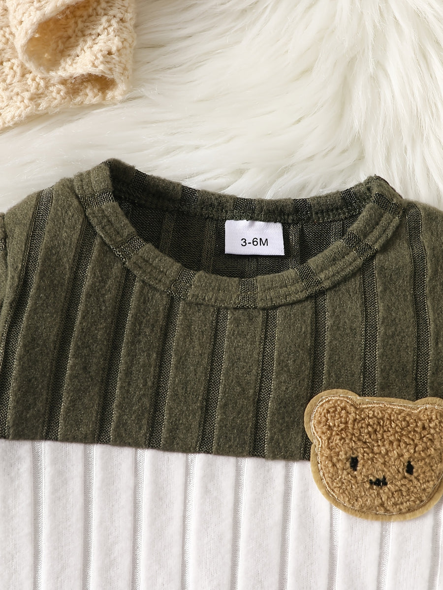 Ensemble Mignon Épissé pour Bébés Garçons — Monptitlou