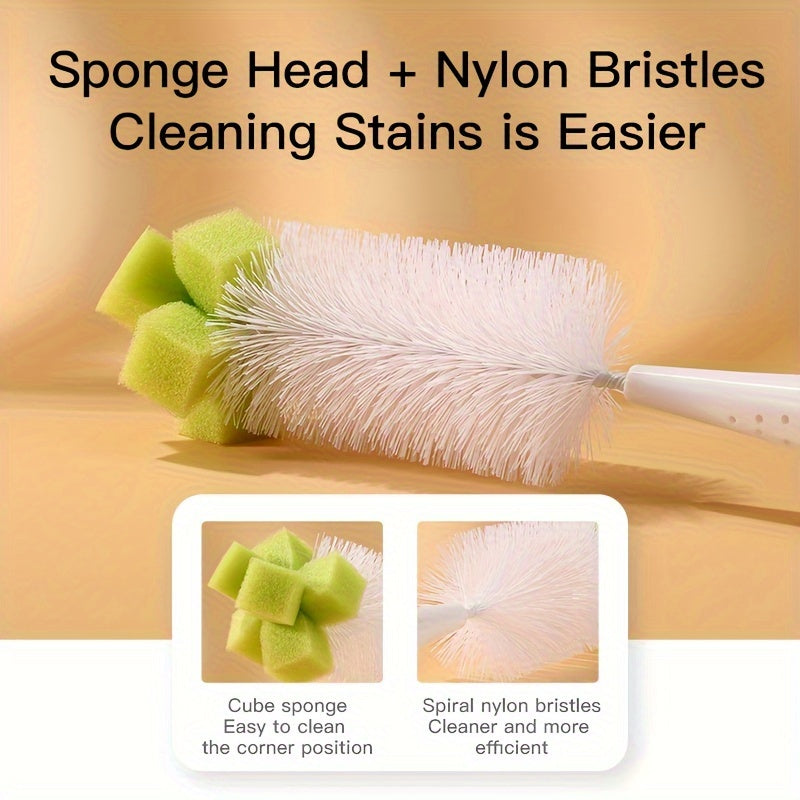 Nylon Éponge Brosse Avec Ventouse, photo 16