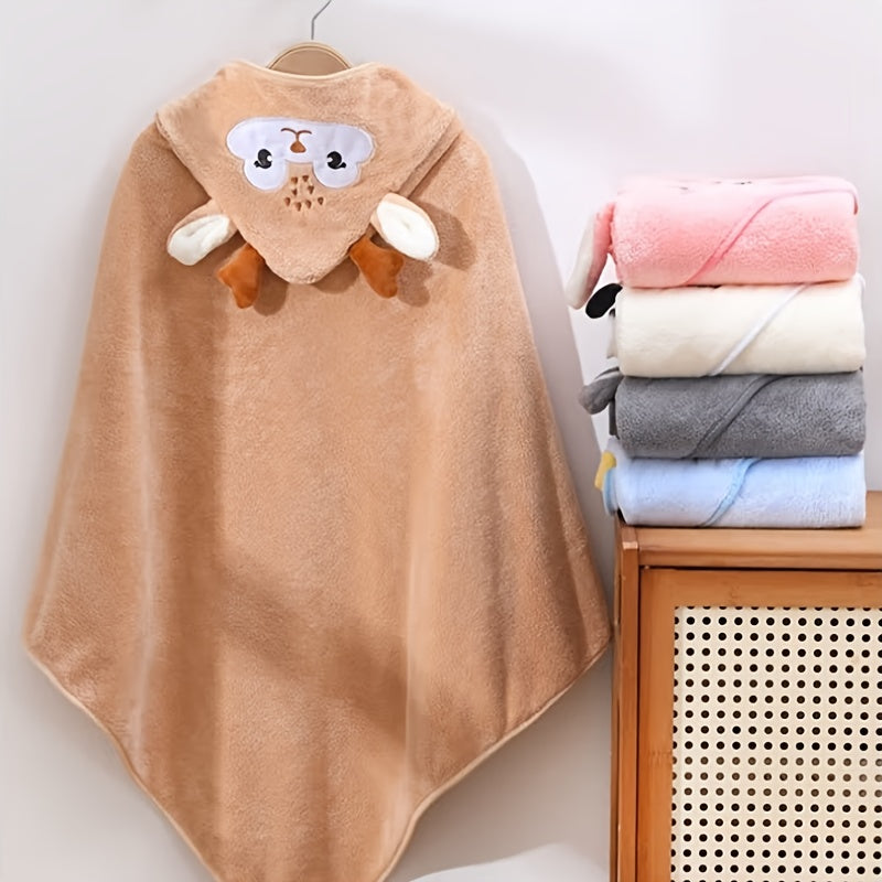 Serviette de bain pour bébé avec motif de dessin animé attrayant en — Monptitlou