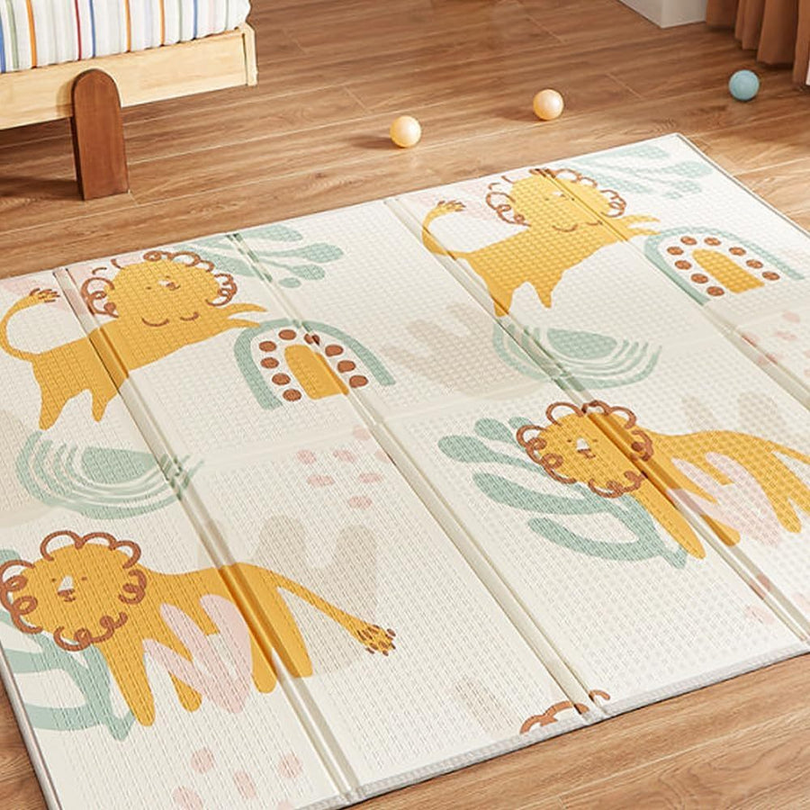 Tapis de jeu pliable pour bébé, tapis de sol imperméable pour bébé — Monptitlou