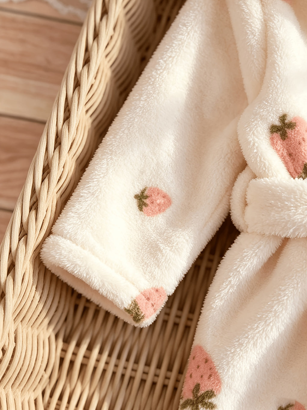 Peignoir à capuche pour enfants, Chemise de nuit d'hiver douillette — Monptitlou