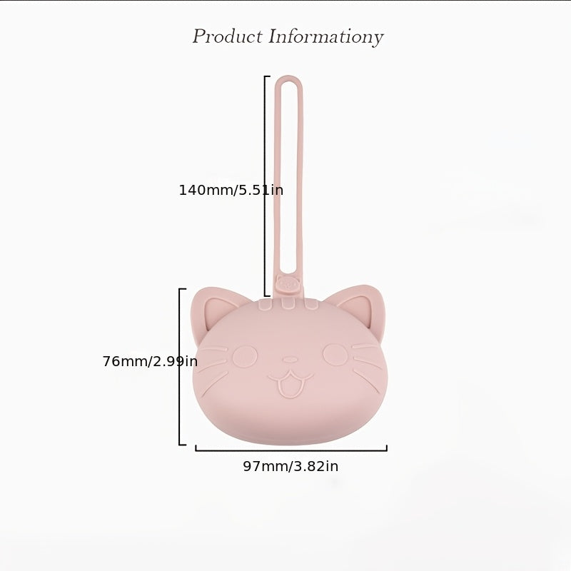 Sac de rangement et de transport pour sucette en silicone — Monptitlou