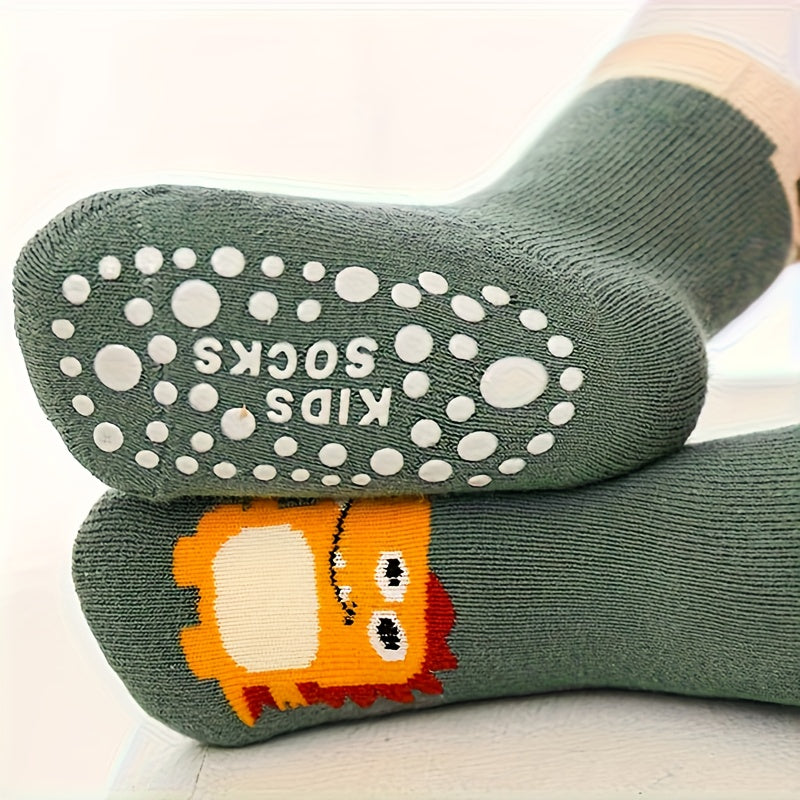 6 Paires de Chaussettes de Sol pour Tout-Petits — Monptitlou