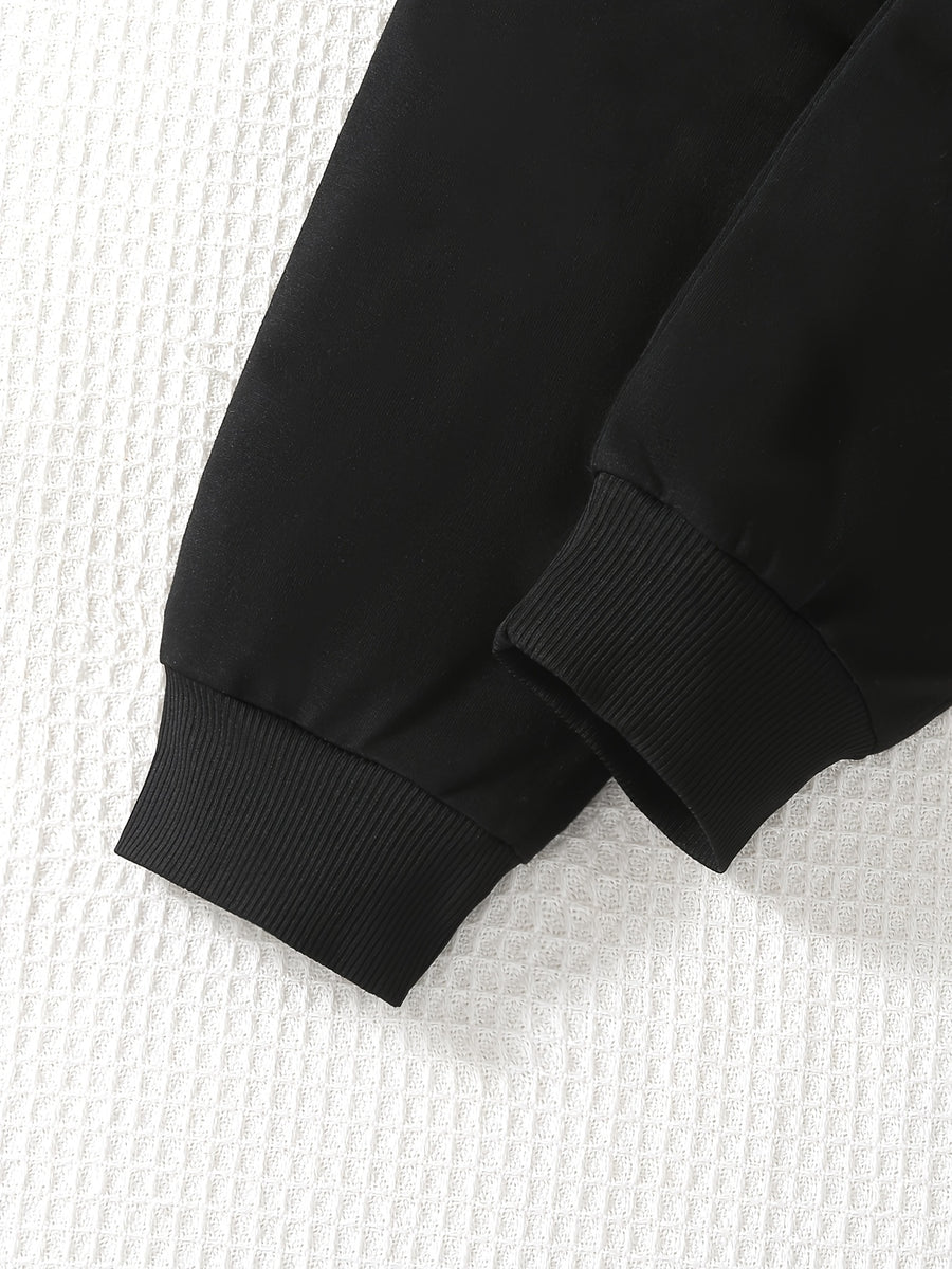 Ensemble 2 pièces vichy veste à double poche et pantalon de sport pour — Monptitlou