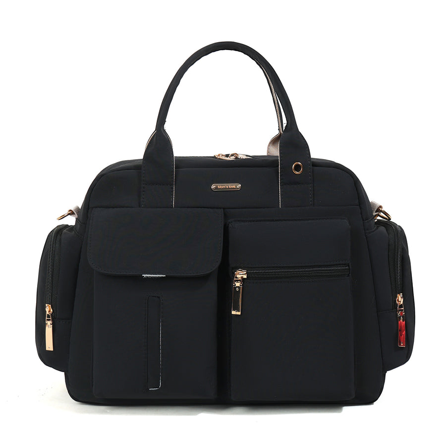 Sac de maternité à double usage, à main et en bandoulière — Monptitlou