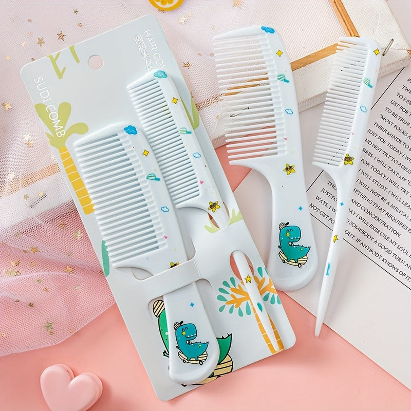 Ensemble de Peignes pour Bébés et Enfants à Motifs Animaux Cartoon — Monptitlou