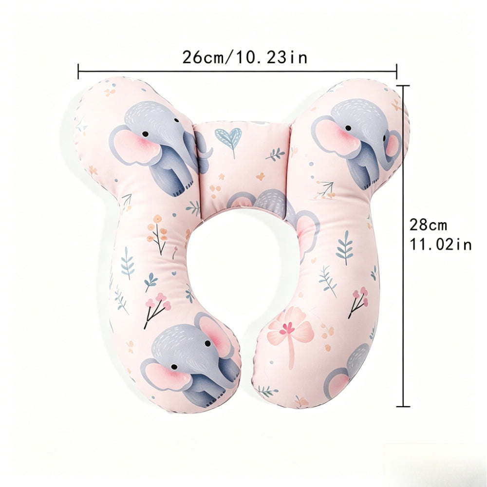 1 oreiller de poussette en forme de U — Monptitlou