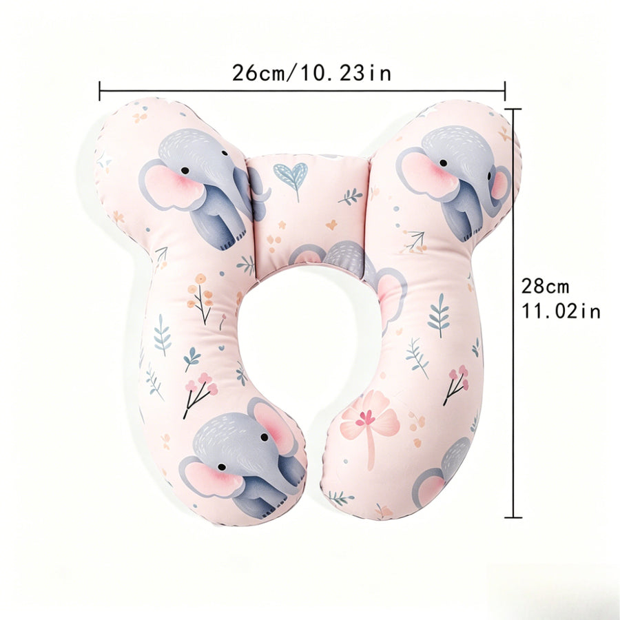 1 oreiller de poussette en forme de U — Monptitlou