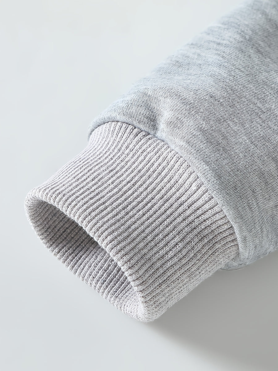 Veste à capuche pour bébé, sweat-shirt bleu clair délavé taille — Monptitlou