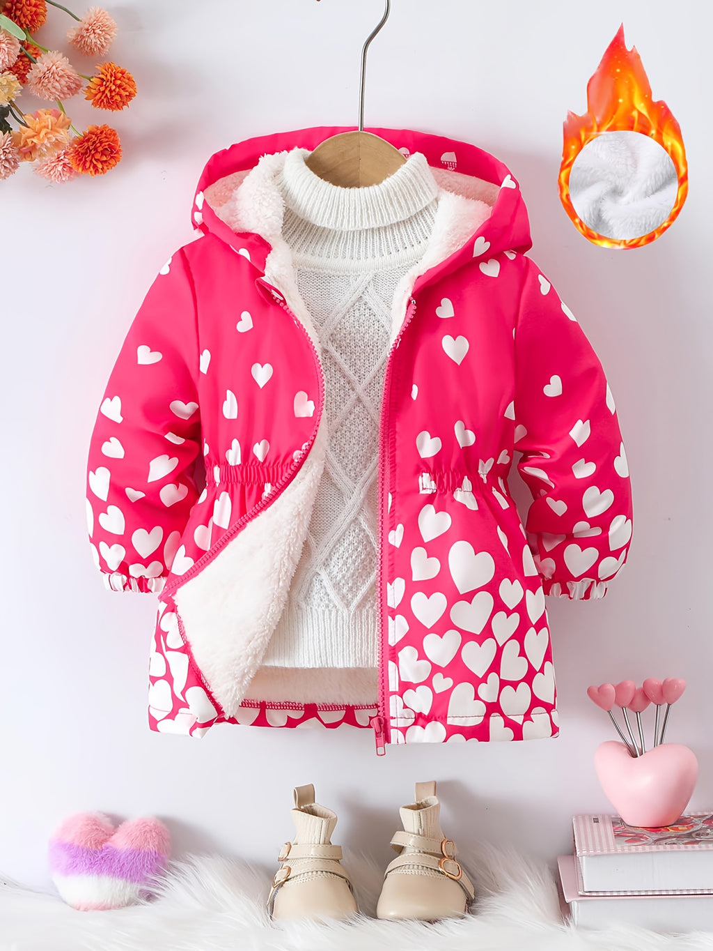 Convient pour l'automne/hiver - Bébé fille 0-3 ans — Monptitlou