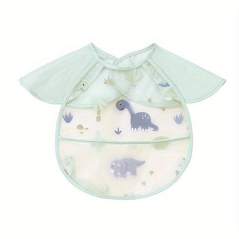 Bavoir à manches courtes, Bavoir à manches courtes pour bébé — Monptitlou