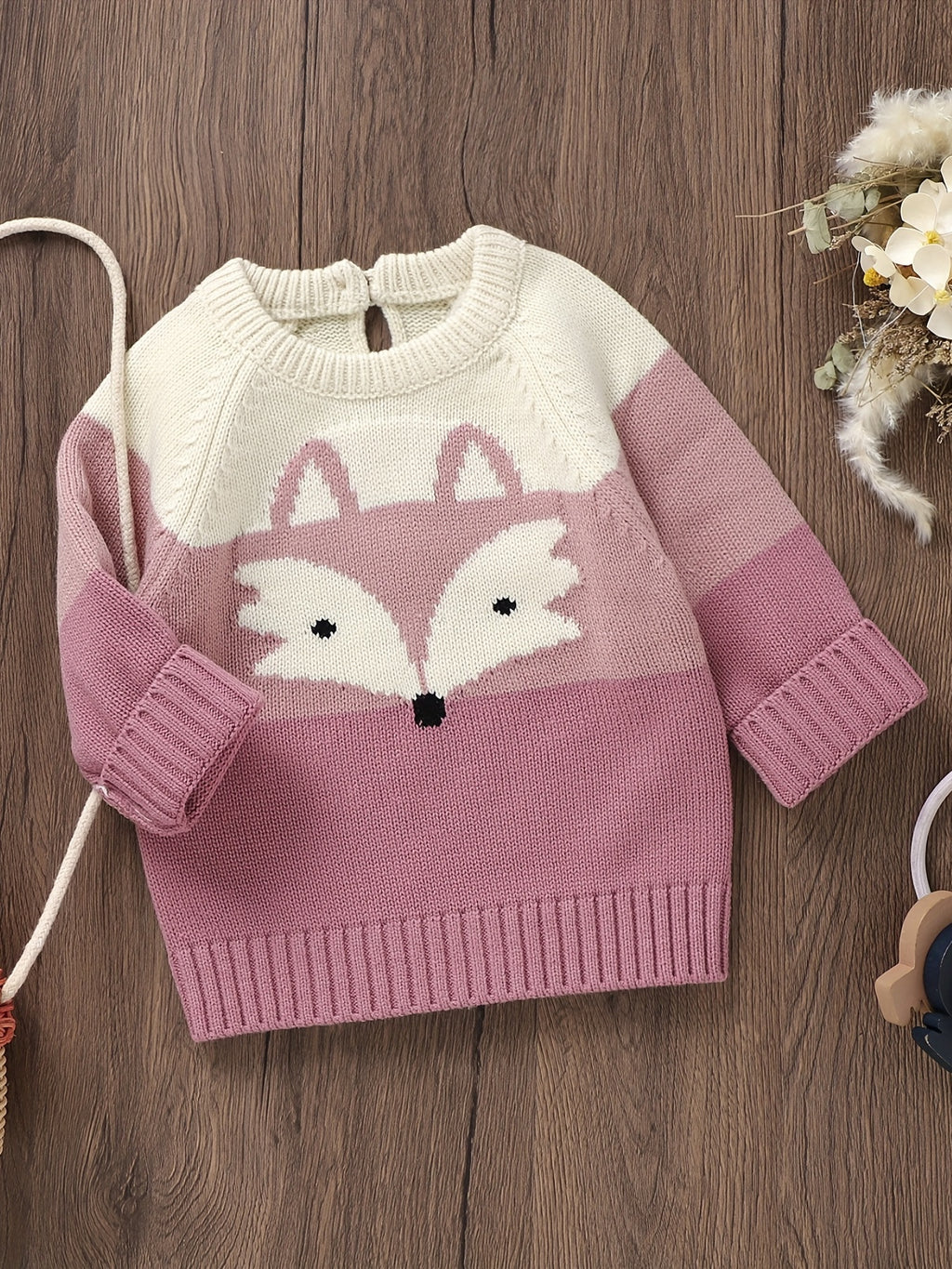 Pull en maille DovFanny & Renard de dessin animé, photo 13