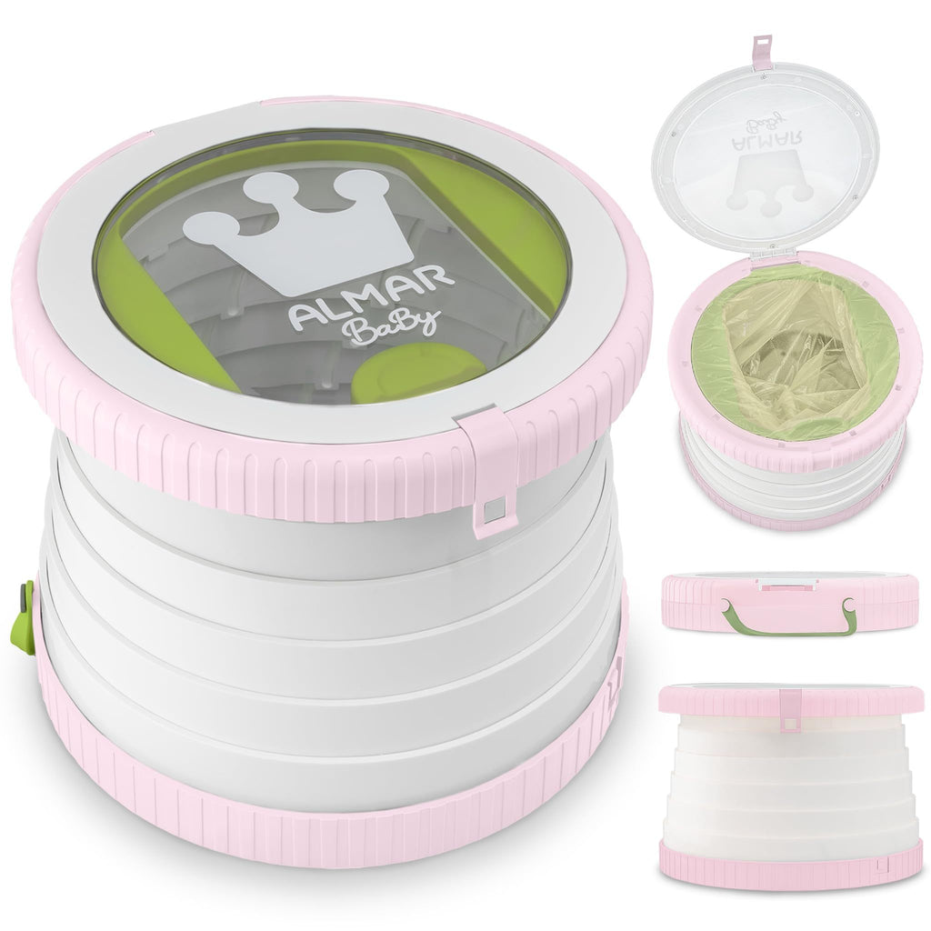 Almar Baby - Pot portable et pliable pour enfants avec couvercle et sacs — Monptitlou