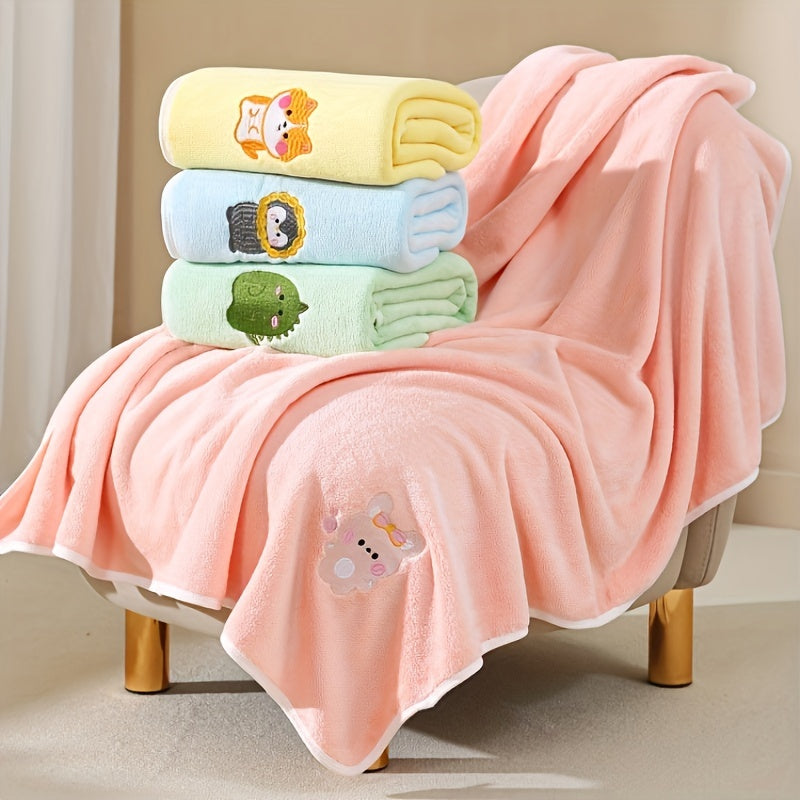 Nouvelle Serviette de Bain Pour Nouveau-né, Super Douce Et Absorbante — Monptitlou