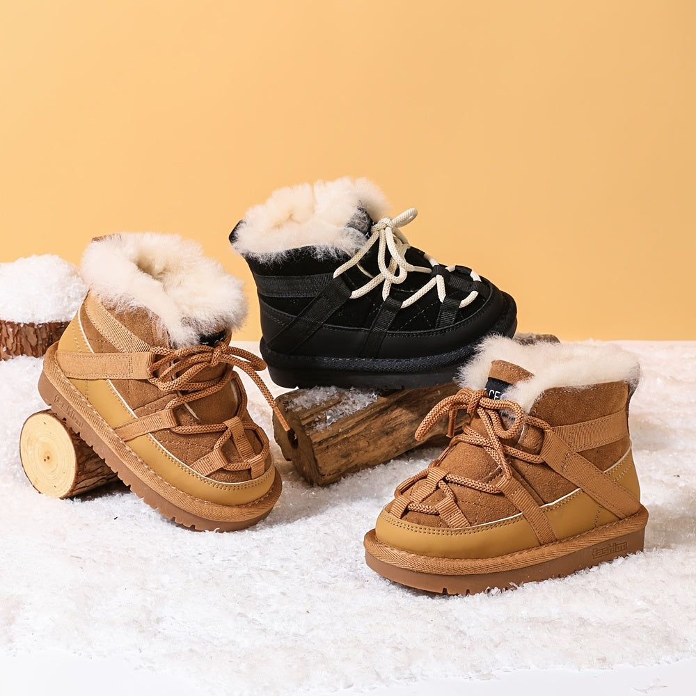 Bottes de Neige pour Enfants, Confortables, Douces — Monptitlou