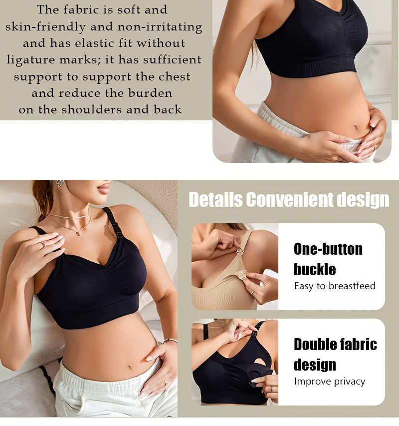 Soutien-gorge d'allaitement séduisant à fermeture avant — Monptitlou