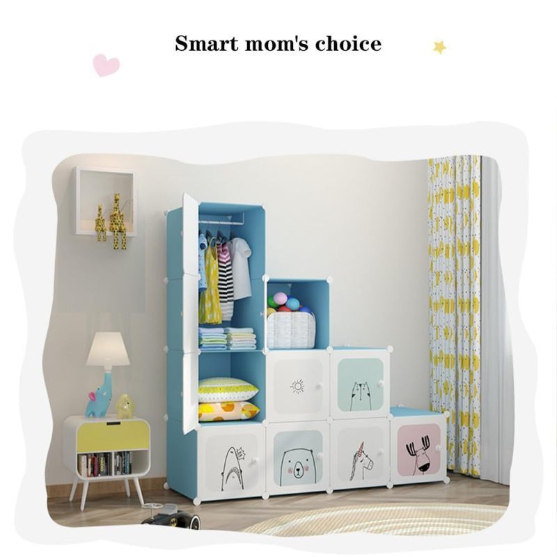 Ensemble 1 : Treillis métallique + matière plastique PP ; armoire pour — Monptitlou Image