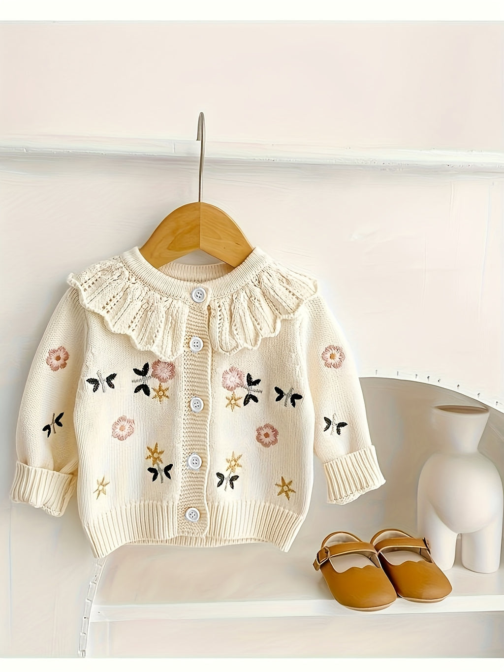 [Pull Hiver Élégant] Cardigan Tricoté pour Enfants Automne-Hiver 2024 — Monptitlou