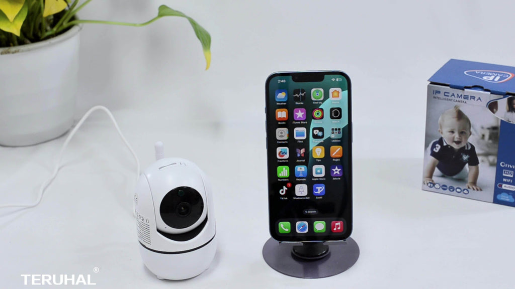 /2 pièces Caméra de sécurité WiFi Teruhal sans fil/extérieure avec, photo 15